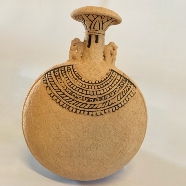 replica pieza antigua de ceramica